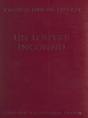 cover image of Un Louvre inconnu